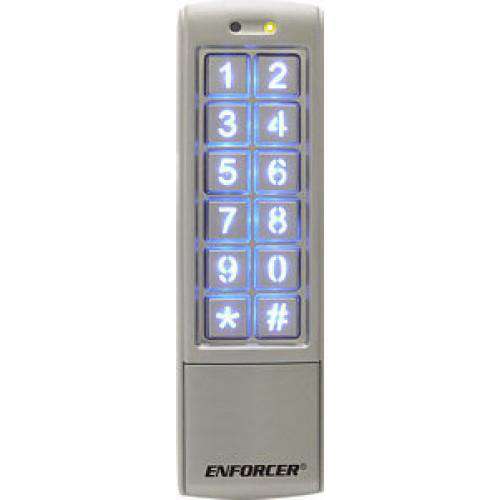 Seco-Larm - Access Control Digital Keypad - 1010 Users - Mullion Style - Weatherproof - Built-In PROX Card Reader - Outdoor - UHS Hardware Seco-Larm - Access Control Digital Keypad - 1010 Users - Mullion Style - Weatherproof - Built-In PROX Card Reader - Outdoor - UHS Hardware