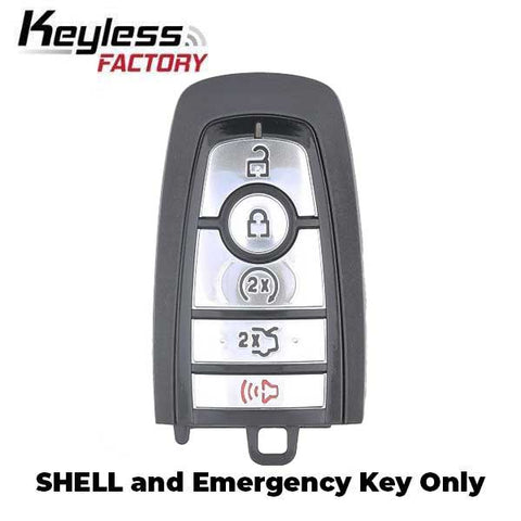 2017-2021 Ford / 5-Button Smart Key SHELL / PN: 164-R8149 / M3N-A2C93142600 (AFTERMARKET) - UHS Hardware 2017-2021 Ford / 5-Button Smart Key SHELL / PN: 164-R8149 / M3N-A2C93142600 (AFTERMARKET) - UHS Hardware