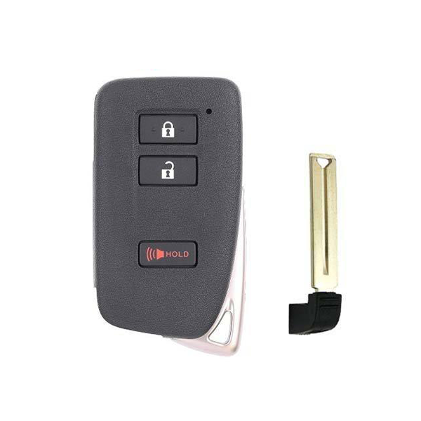 2013-2018 Lexus / 3-Button Smart Key SHELL / HYQ14FBA HYQ14FBB (SKS-LEX-132) - UHS Hardware 2013-2018 Lexus / 3-Button Smart Key SHELL / HYQ14FBA HYQ14FBB (SKS-LEX-132) - UHS Hardware