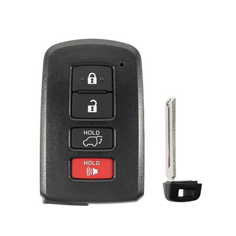 2013-2020 Toyota / 4-Button Smart Key SHELL / HYQ14FBA (SKS-TOY-130) - UHS Hardware 2013-2020 Toyota / 4-Button Smart Key SHELL / HYQ14FBA (SKS-TOY-130) - UHS Hardware