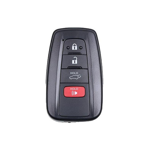 2019-2021 Toyota RAV4 / 4-button Smart Key SHELL for HYQ14FBC (Hatch) (AFTERMARKET) - UHS Hardware 2019-2021 Toyota RAV4 / 4-button Smart Key SHELL for HYQ14FBC (Hatch) (AFTERMARKET) - UHS Hardware