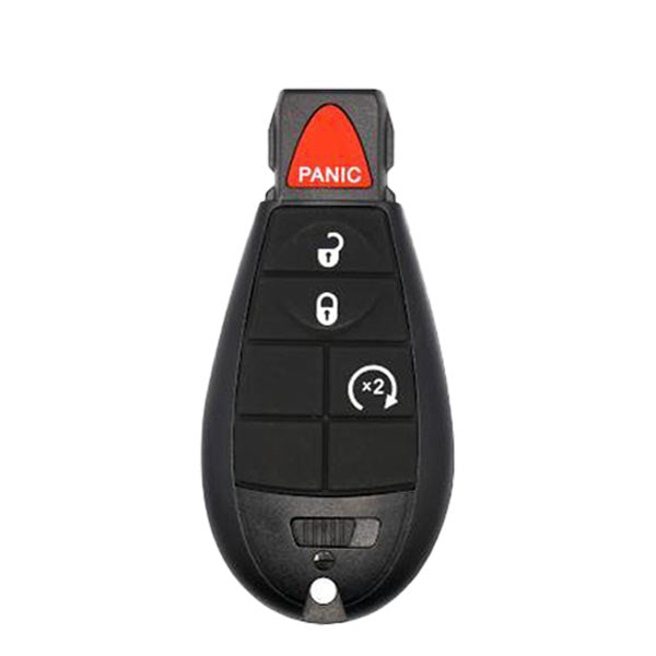 Solid Keys USA - 2008-2017 Dodge Chrysler Jeep / OEM Replacement / 4-Button Fobik Key w/ Remote Start - UHS Hardware Solid Keys USA - 2008-2017 Dodge Chrysler Jeep / OEM Replacement / 4-Button Fobik Key w/ Remote Start - UHS Hardware