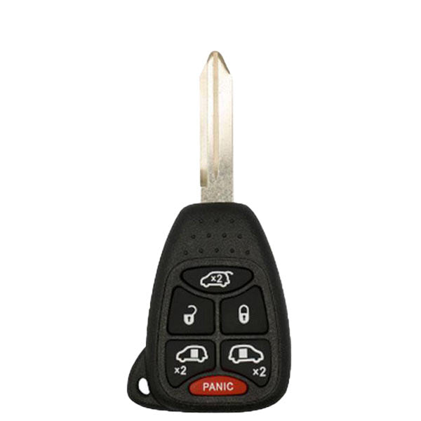 Solid Keys USA - 2004-2017 Chrysler Dodge Jeep / OEM Replacement / 6-Button Remote Head Key w/ Hatch & Power Sliding Doors - UHS Hardware