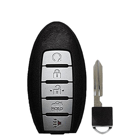 Solid Keys USA - 2013-2019 Nissan Infiniti / OEM Replacement / 5-Button Smart Key w/ Trunk & Remote Start - UHS Hardware Solid Keys USA - 2013-2019 Nissan Infiniti / OEM Replacement / 5-Button Smart Key w/ Trunk & Remote Start - UHS Hardware