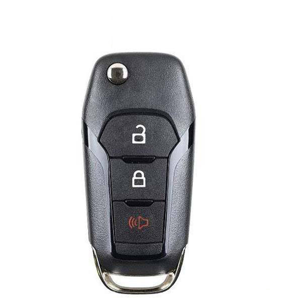 Solid Keys USA - 2013-2019 Ford / OEM Replacement / 3-Button Flip Key w/ Remote Start - UHS Hardware Solid Keys USA - 2013-2019 Ford / OEM Replacement / 3-Button Flip Key w/ Remote Start - UHS Hardware
