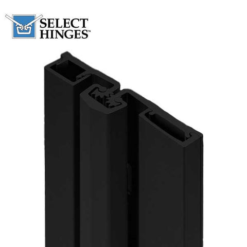 Select Hinges - 57 - 83" - Geared Full Surface Continuous Hinge - Black - Heavy Duty - UHS Hardware Select Hinges - 57 - 83" - Geared Full Surface Continuous Hinge - Black - Heavy Duty - UHS Hardware
