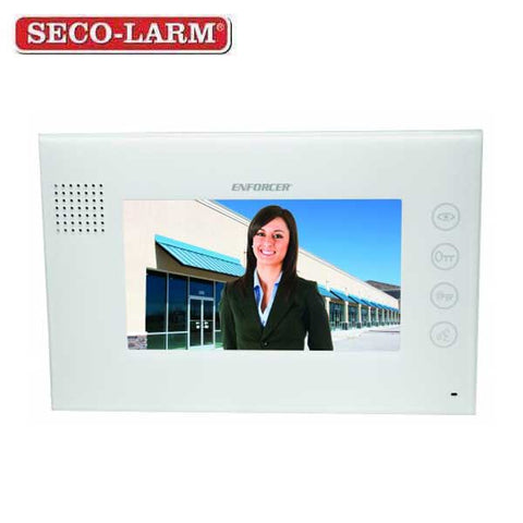 Seco-Larm - ENFORCER - Secondary Color Hands Free Monitor for Video Door Phone DP-264-1C7Q - UHS Hardware Seco-Larm - ENFORCER - Secondary Color Hands Free Monitor for Video Door Phone DP-264-1C7Q - UHS Hardware