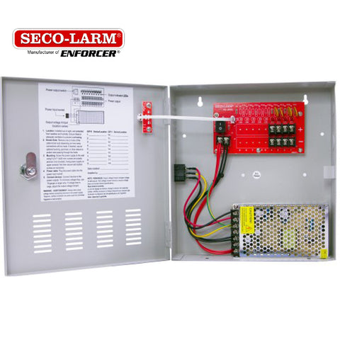 Seco-Larm - SLM-PC-U0405-PULQ - Switching CCTV Power Supply - 4 Outputs - 5 Amp - UHS Hardware Seco-Larm - SLM-PC-U0405-PULQ - Switching CCTV Power Supply - 4 Outputs - 5 Amp - UHS Hardware