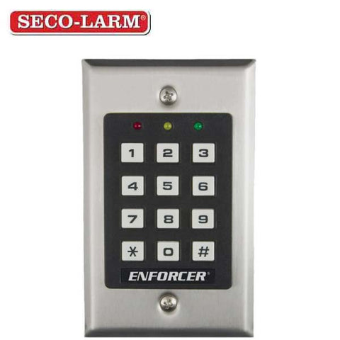 Seco-Larm - Access Control Digital Keypad - 1000 Users - Indoor - UHS Hardware Seco-Larm - Access Control Digital Keypad - 1000 Users - Indoor - UHS Hardware
