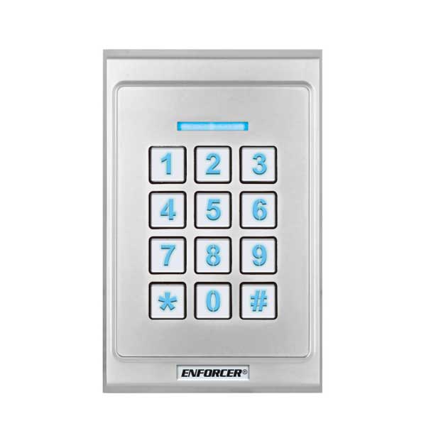 Seco-Larm - SK-B141-DQ - ENFORCER - Bluetooth Access Control Digital Keypad - Single Gang - 1100 Users - Weatherproof - Vandal Resistant - Outdoor - UHS Hardware Seco-Larm - SK-B141-DQ - ENFORCER - Bluetooth Access Control Digital Keypad - Single Gang - 1100 Users - Weatherproof - Vandal Resistant - Outdoor - UHS Hardware