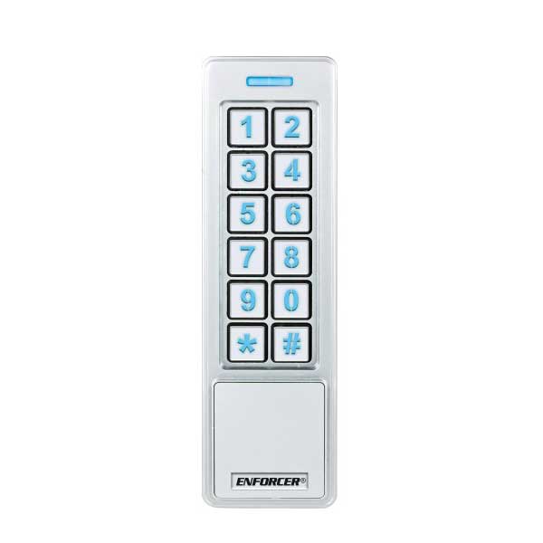 Seco-Larm - SK-B241-PQ - ENFORCER - Bluetooth / Prox - Access Control Digital Mullion Keypad & Reader - 1000 Users - Weatherproof - Vandal Resistant - Outdoor - UHS Hardware Seco-Larm - SK-B241-PQ - ENFORCER - Bluetooth / Prox - Access Control Digital Mullion Keypad & Reader - 1000 Users - Weatherproof - Vandal Resistant - Outdoor - UHS Hardware