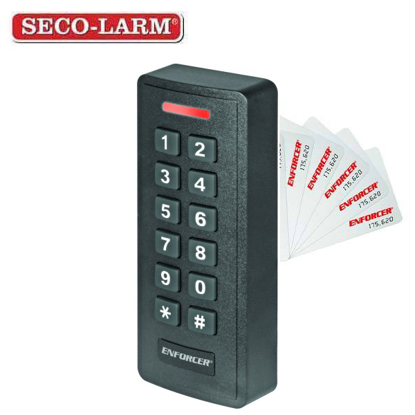 Seco-Larm - Access Control Stand-Alone Digital Keypad PROX Reader - 1000 users - Outdoor - UHS Hardware Seco-Larm - Access Control Stand-Alone Digital Keypad PROX Reader - 1000 users - Outdoor - UHS Hardware