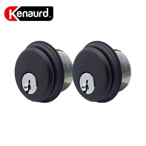 ZINC Mortise Cylinder - 1" - Anodized Bronze - SC1 - 2-Pack - Keyed Alike - UHS Hardware ZINC Mortise Cylinder - 1" - Anodized Bronze - SC1 - 2-Pack - Keyed Alike - UHS Hardware