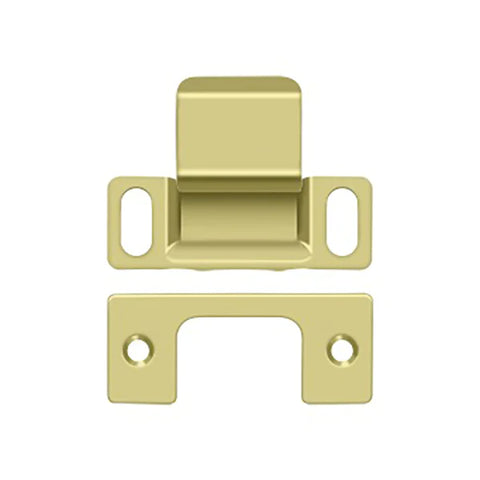 Deltana - Strike Plate - Dust Cup - Adjustable - 2-3/4" x 1-1/4" - Optional Finish Deltana - Strike Plate - Dust Cup - Adjustable - 2-3/4" x 1-1/4" - Optional Finish