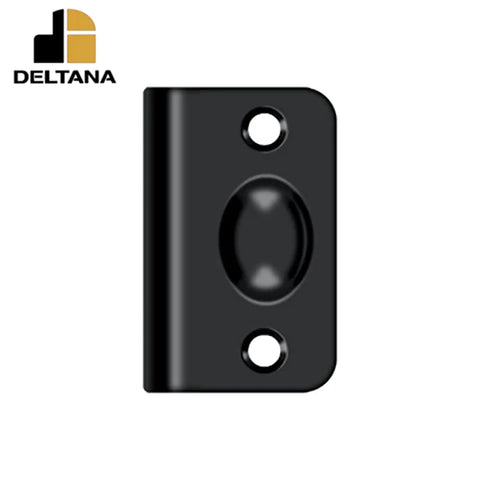 Deltana - Strike Plate for Ball Catch - and Roller Catch - Optional Finish Deltana - Strike Plate for Ball Catch - and Roller Catch - Optional Finish