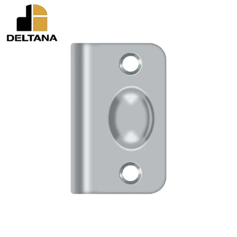 Deltana - Strike Plate for Ball Catch - and Roller Catch - Optional Finish Deltana - Strike Plate for Ball Catch - and Roller Catch - Optional Finish