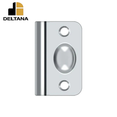 Deltana - Strike Plate for Ball Catch - and Roller Catch - Optional Finish Deltana - Strike Plate for Ball Catch - and Roller Catch - Optional Finish