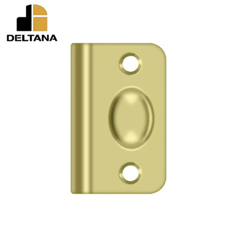 Deltana - Strike Plate for Ball Catch - and Roller Catch - Optional Finish Deltana - Strike Plate for Ball Catch - and Roller Catch - Optional Finish