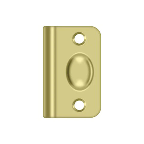 Deltana - Strike Plate for Ball Catch - and Roller Catch - Optional Finish Deltana - Strike Plate for Ball Catch - and Roller Catch - Optional Finish