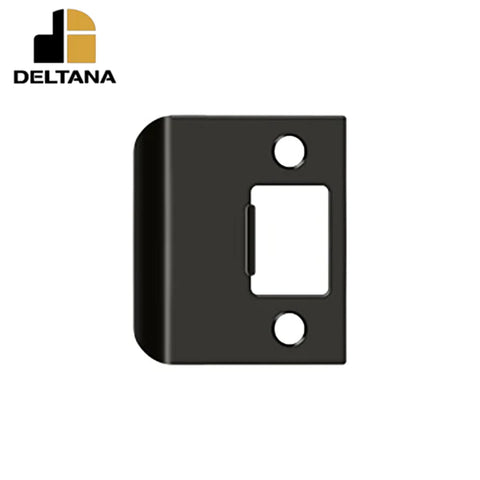 Deltana - Extended Lip Strike Plate - 2-1/4" x 2"- 2-1/4" Base Width - Optional Finish Deltana - Extended Lip Strike Plate - 2-1/4" x 2"- 2-1/4" Base Width - Optional Finish