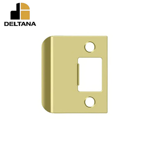 Deltana - Extended Lip Strike Plate - 2-1/4" x 2"- 2-1/4" Base Width - Optional Finish Deltana - Extended Lip Strike Plate - 2-1/4" x 2"- 2-1/4" Base Width - Optional Finish