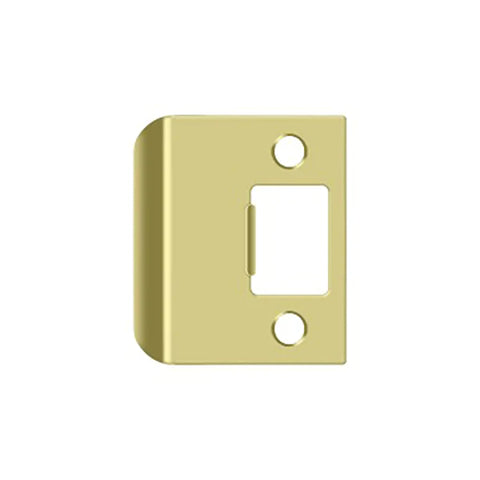 Deltana - Extended Lip Strike Plate - 2-1/4" x 2"- 2-1/4" Base Width - Optional Finish Deltana - Extended Lip Strike Plate - 2-1/4" x 2"- 2-1/4" Base Width - Optional Finish