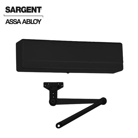 Sargent - 1431 - Powerglide Door Closer w/ PS - Heavy Duty Parallel Arm w/ Positive Stop - BSP - Black Suede Powder Coat - Grade 1 - UHS Hardware Sargent - 1431 - Powerglide Door Closer w/ PS - Heavy Duty Parallel Arm w/ Positive Stop - BSP - Black Suede Powder Coat - Grade 1 - UHS Hardware