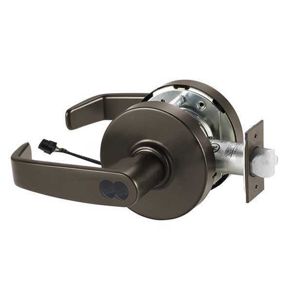Sargent - 10G70 - Electromechanical Cylindrical Lock - L Rose / L Lever - Fail Safe - SFIC - 10BE - Dark Oxidized Satin Bronze - 24V - Grade 1 - UHS Hardware Sargent - 10G70 - Electromechanical Cylindrical Lock - L Rose / L Lever - Fail Safe - SFIC - 10BE - Dark Oxidized Satin Bronze - 24V - Grade 1 - UHS Hardware