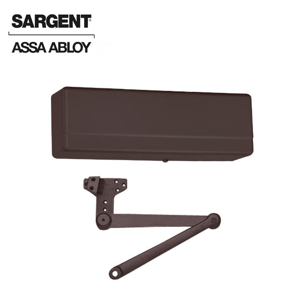 Sargent - 281 - Powerglide Cast Iron Door Closer w/ CPS - Heavy Duty Parallel Arm w/ Compression Stop - 10BE - Dark Oxidized Satin Bronze Equivalent - Grade 1 - UHS Hardware Sargent - 281 - Powerglide Cast Iron Door Closer w/ CPS - Heavy Duty Parallel Arm w/ Compression Stop - 10BE - Dark Oxidized Satin Bronze Equivalent - Grade 1 - UHS Hardware