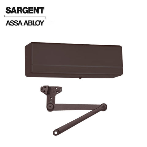 Sargent - 281 - Powerglide Cast Iron Door Closer w/ CPS - Heavy Duty Parallel Arm w/ Compression Stop - 10BE - Dark Oxidized Satin Bronze Equivalent - Grade 1 - UHS Hardware Sargent - 281 - Powerglide Cast Iron Door Closer w/ CPS - Heavy Duty Parallel Arm w/ Compression Stop - 10BE - Dark Oxidized Satin Bronze Equivalent - Grade 1 - UHS Hardware