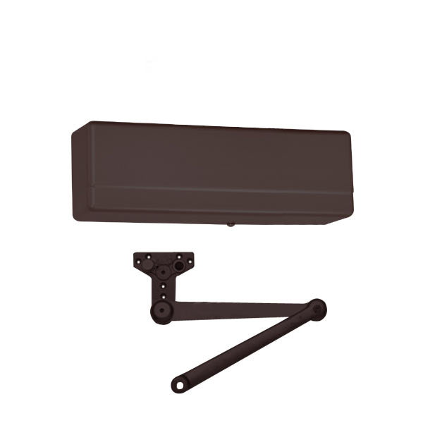 Sargent - 281 - Powerglide Cast Iron Door Closer w/ PS - Heavy Duty Parallel Arm w/ Positive Stop - 10BE - Dark Oxidized Satin Bronze Equivalent - Grade 1 - UHS Hardware Sargent - 281 - Powerglide Cast Iron Door Closer w/ PS - Heavy Duty Parallel Arm w/ Positive Stop - 10BE - Dark Oxidized Satin Bronze Equivalent - Grade 1 - UHS Hardware