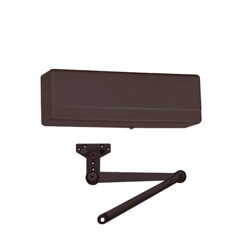Sargent - 281 - Powerglide Cast Iron Door Closer w/ PS - Heavy Duty Parallel Arm w/ Positive Stop - 10BE - Dark Oxidized Satin Bronze Equivalent - Grade 1 - UHS Hardware Sargent - 281 - Powerglide Cast Iron Door Closer w/ PS - Heavy Duty Parallel Arm w/ Positive Stop - 10BE - Dark Oxidized Satin Bronze Equivalent - Grade 1 - UHS Hardware