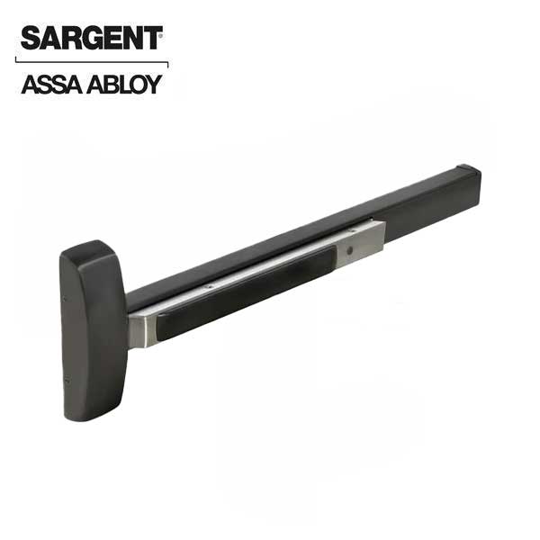 Sargent - 8610F - Concealed Vertical Exit Rod - Passage (Exit Only) - Electric Options - 36" x 84" - Black Suede - Grade 1 - UHS Hardware Sargent - 8610F - Concealed Vertical Exit Rod - Passage (Exit Only) - Electric Options - 36" x 84" - Black Suede - Grade 1 - UHS Hardware
