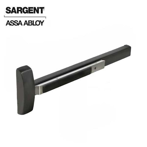 Sargent - 8610F - Concealed Vertical Exit Rod - Passage (Exit Only) - Electric Options - 36" x 84" - Black Suede - Grade 1 - UHS Hardware Sargent - 8610F - Concealed Vertical Exit Rod - Passage (Exit Only) - Electric Options - 36" x 84" - Black Suede - Grade 1 - UHS Hardware