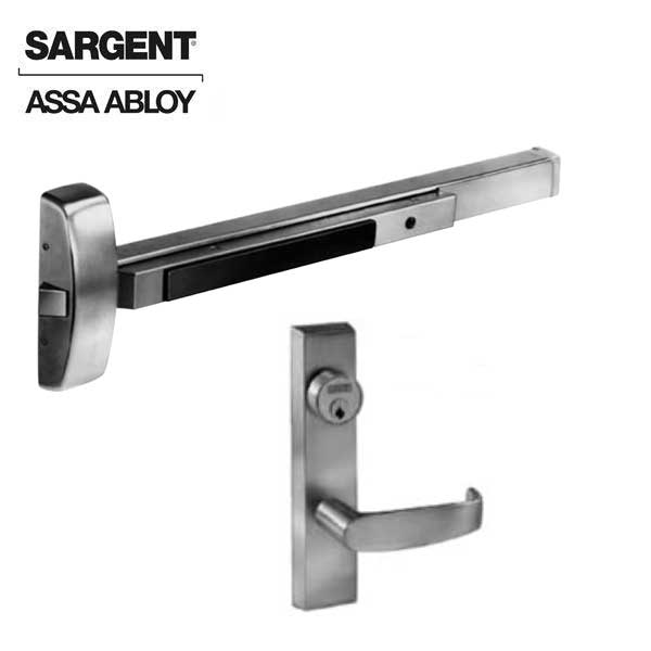 Sargent - 8813 - Exit Device with Trim Lever - 36" - Satin Stainless Steel - Grade 1 - UHS Hardware Sargent - 8813 - Exit Device with Trim Lever - 36" - Satin Stainless Steel - Grade 1 - UHS Hardware