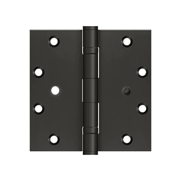 Deltana - 5" x 5" Square Hinge - 2BB - Security - Stainless Steel - US10B