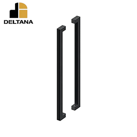 Deltana - 36" Extra Large Contemporary Pull - Back-to-Back - 3" Door Thickness - Optional Finish Deltana - 36" Extra Large Contemporary Pull - Back-to-Back - 3" Door Thickness - Optional Finish