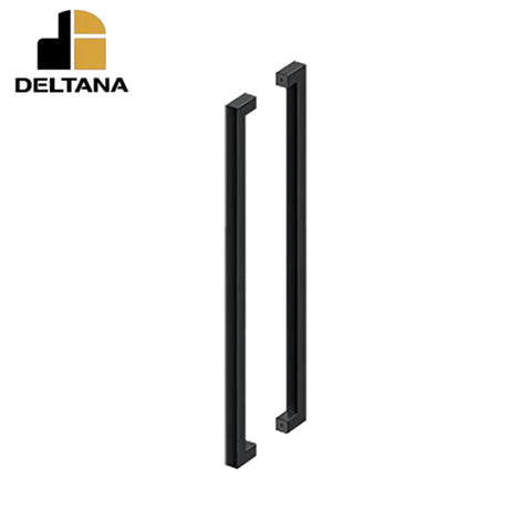 Deltana - 42" Extra Large Contemporary Pull - Back-To-Back - 3" Door Thickness - Optional Finish Deltana - 42" Extra Large Contemporary Pull - Back-To-Back - 3" Door Thickness - Optional Finish