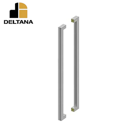 Deltana - 42" Extra Large Contemporary Pull - Back-To-Back - 3" Door Thickness - Optional Finish Deltana - 42" Extra Large Contemporary Pull - Back-To-Back - 3" Door Thickness - Optional Finish