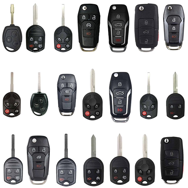 Remote Keys STARTER Pack / Ford, Lincoln / Flip Keys, Remote Head Keys (20 Pieces - AFTERMARKET) - UHS Hardware Remote Keys STARTER Pack / Ford, Lincoln / Flip Keys, Remote Head Keys (20 Pieces - AFTERMARKET) - UHS Hardware