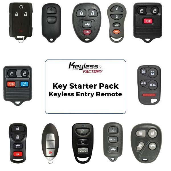 Keyless Entry Remotes STARTER Pack (AFTERMARKET) - UHS Hardware