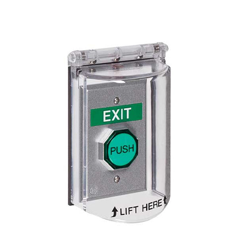 STI - 6518 - Bopper Stopper - Protective Cover - Polycarbonate - Clear - UL Listed - UHS Hardware STI - 6518 - Bopper Stopper - Protective Cover - Polycarbonate - Clear - UL Listed - UHS Hardware