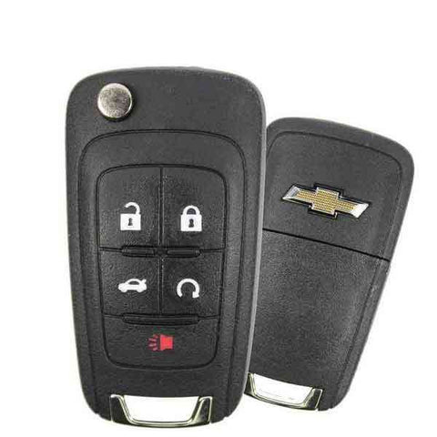 2014-2015 Chevrolet Malibu Impala / 5-Button Flip Key / PN: 5912546 / 433 MHZ Version (OEM) - UHS Hardware 2014-2015 Chevrolet Malibu Impala / 5-Button Flip Key / PN: 5912546 / 433 MHZ Version (OEM) - UHS Hardware