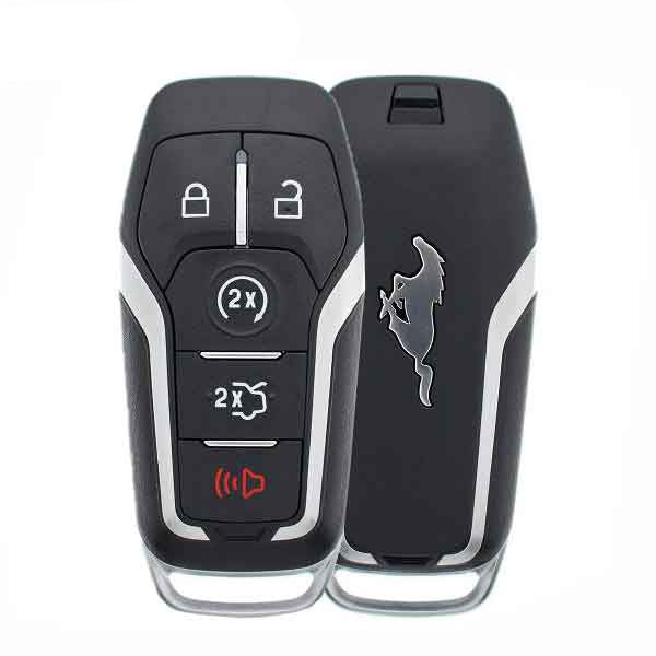 2015-2017 Ford Mustang / 5-Button Smart Key / PN: 5926056 / M3N-A2C31243300 / PEPS (Strattec) - UHS Hardware 2015-2017 Ford Mustang / 5-Button Smart Key / PN: 5926056 / M3N-A2C31243300 / PEPS (Strattec) - UHS Hardware