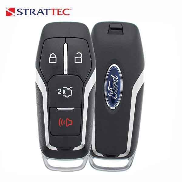 2015 - 2017 Ford Fusion Edge Explorer / 4-Button Smart Key / PN: 5926060 / M3N-A2C31243800 / PEPS (Strattec) - UHS Hardware 2015 - 2017 Ford Fusion Edge Explorer / 4-Button Smart Key / PN: 5926060 / M3N-A2C31243800 / PEPS (Strattec) - UHS Hardware