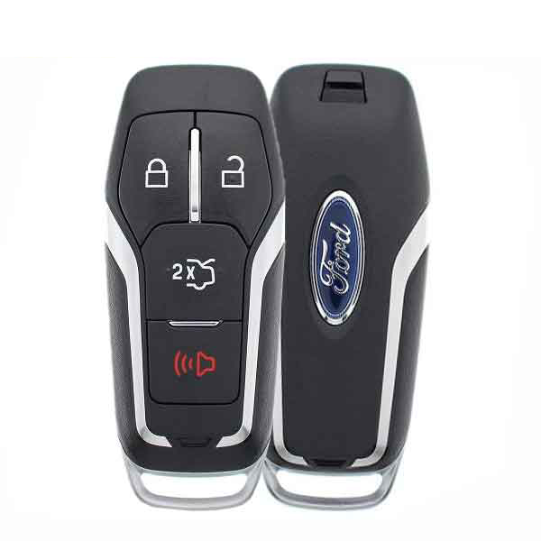 2015 - 2017 Ford Fusion Edge Explorer / 4-Button Smart Key / PN: 5926060 / M3N-A2C31243800 / PEPS (Strattec) - UHS Hardware 2015 - 2017 Ford Fusion Edge Explorer / 4-Button Smart Key / PN: 5926060 / M3N-A2C31243800 / PEPS (Strattec) - UHS Hardware