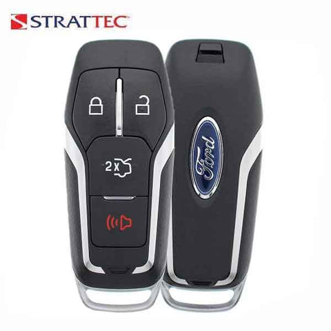 2015 - 2017 Ford Fusion Edge Explorer / 4-Button Smart Key / PN: 5926060 / M3N-A2C31243800 / PEPS (Strattec) - UHS Hardware 2015 - 2017 Ford Fusion Edge Explorer / 4-Button Smart Key / PN: 5926060 / M3N-A2C31243800 / PEPS (Strattec) - UHS Hardware