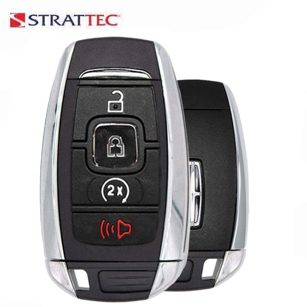 2017-2021 Lincoln Continental MKC MKZ Navigator / 4-Button Smart Key / PN: 5929516 / M3N-A2C94078000 (2 Way) PEPS (Strattec) - UHS Hardware 2017-2021 Lincoln Continental MKC MKZ Navigator / 4-Button Smart Key / PN: 5929516 / M3N-A2C94078000 (2 Way) PEPS (Strattec) - UHS Hardware