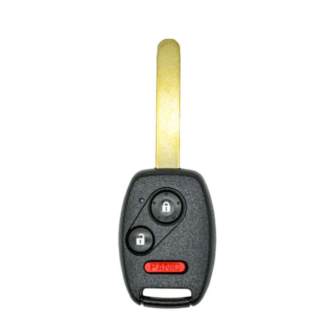 2007-2014 Honda Crosstour CR-V Fit Insight / 3-Button Remote Head Key / PN: 5938192 / MLBHLIK-1T (46 Chip) (Strattec) 2007-2014 Honda Crosstour CR-V Fit Insight / 3-Button Remote Head Key / PN: 5938192 / MLBHLIK-1T (46 Chip) (Strattec)