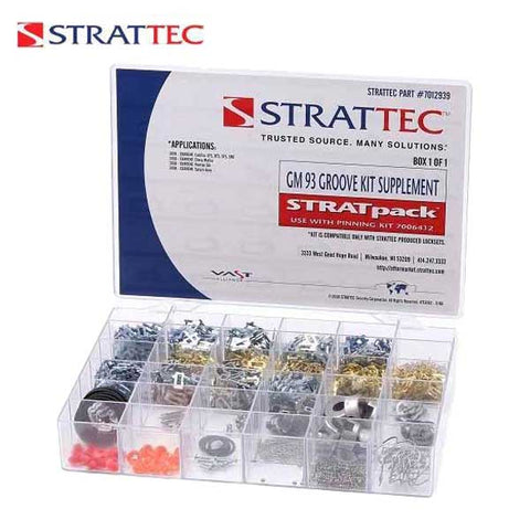Strattec - 7012939 - 2010-2014 GM - Z-Keyway - StratPack Supplement Kit - UHS Hardware Strattec - 7012939 - 2010-2014 GM - Z-Keyway - StratPack Supplement Kit - UHS Hardware